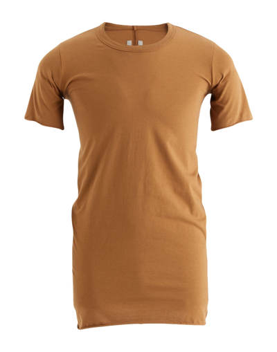 Rick Owens T-shirts In Beige