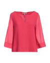 European Culture Blouses In Pink