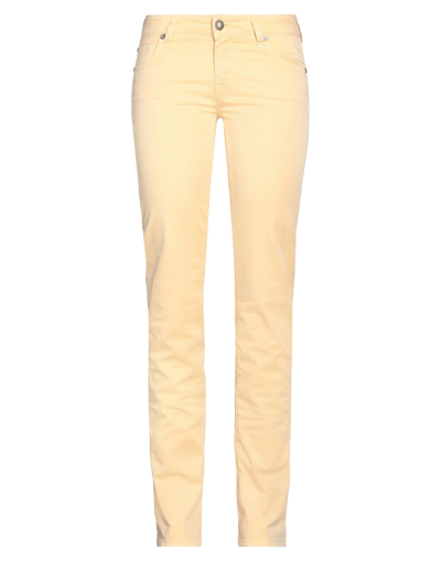 Jacob Cohёn Pants In Yellow