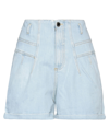 Pinko Denim Shorts In Blue