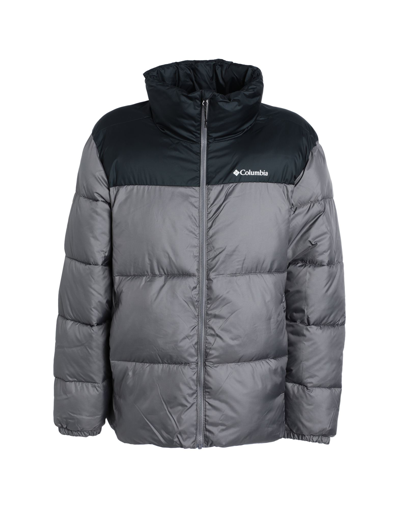 Columbia Down Jackets In Grey
