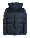 Woolrich Down Jackets In Blue