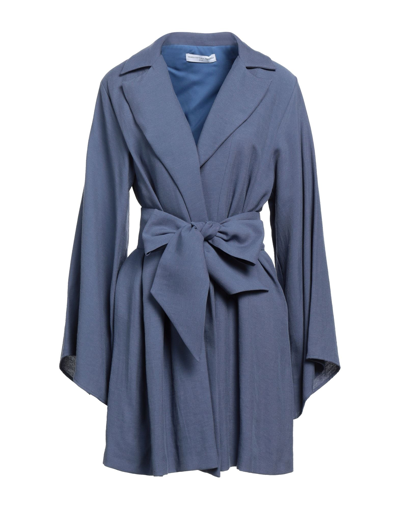 Maria Vittoria Paolillo Mvp Overcoats In Blue