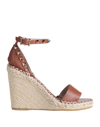 Valentino Garavani Espadrilles In Brown