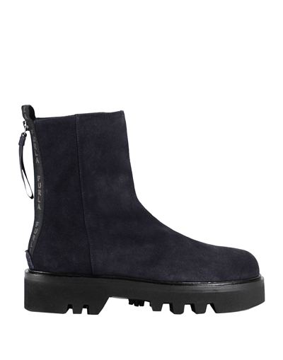 Furla Ankle Boots In Blue
