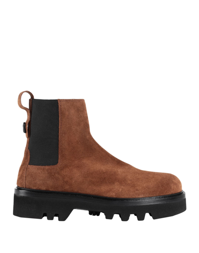 Furla Ankle Boots In Brown