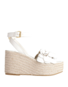 Valentino Garavani Espadrilles In White