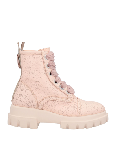 Agl Attilio Giusti Leombruni Ankle Boots In Pink