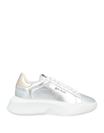 Off Play Sneakers In Silver