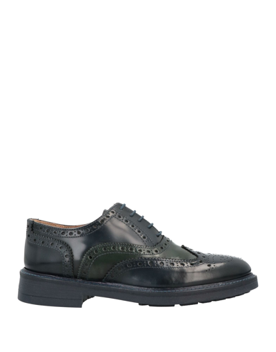 John Bakery Lace-up Shoes In Dark Blue