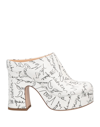 Agl Attilio Giusti Leombruni Agl Woman Mules & Clogs White Size 7 Soft Leather In White