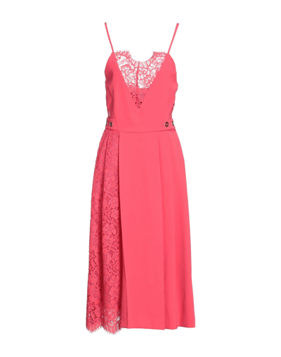 Custo Barcelona Midi Dresses In Pink