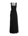 Alberta Ferretti Long Dresses In Black