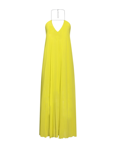 Patrizia Pepe Long Dresses In Green