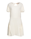 Babylon Short Dresses In White