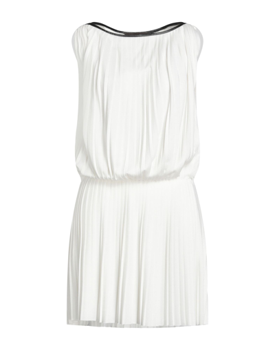 Trussardi Short Dresses In White