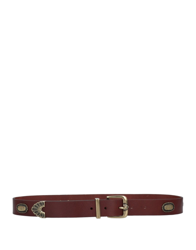Sandro Belts In Cocoa