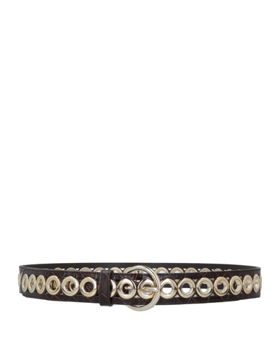 Sandro Belts In Dark Brown