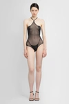 Knwls Woman Black Bodysuits In Black