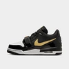 Nike Jordan Boys' Big Kids' Jordan Legacy 312 Low Off-court Casual Shoes In Black/metallic Gold/white