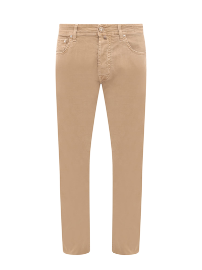 Jacob Cohen Trouser In Beige