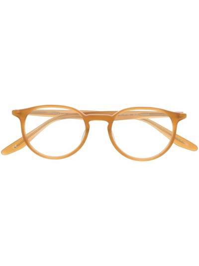 Barton Perreira Norton Round-frame Glasses In Orange