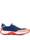 Camper Trail Drift Low-top Sneakers In Dark Blue Beige