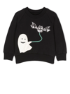 Wauw Capow By Bangbang Happy Booh Crew Neck Sweatshirt In 黑色