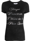 Philipp Plein Crystal-embellished Cotton T-shirt In Black