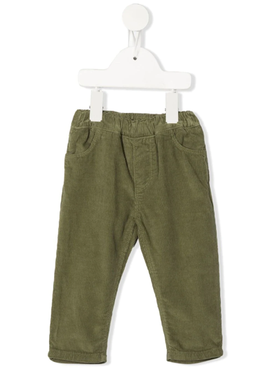 Knot Babies' Dylan Corduroy Trousers In Green