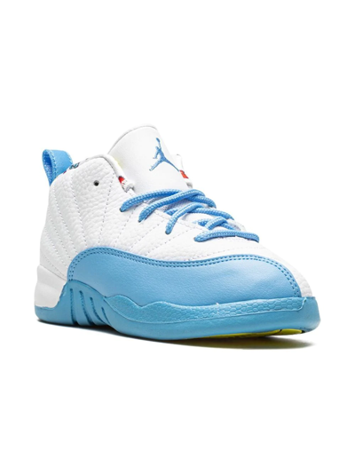 Jordan Kids'  12 Retro Sneakers In White