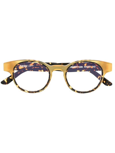 Thierry Lasry Round-frame Tortoiseshell Glasses