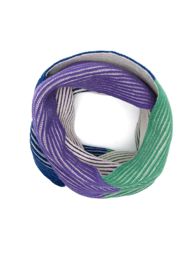 Bobo Choses Kids' Ribbed-knit Scarf In Multicolor
