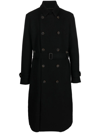 FORME D'EXPRESSION BELTED DOUBLE-BREASTED TRENCH COAT