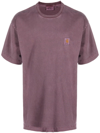 Carhartt Logo-patch Short-sleeved T-shirt In 紫色