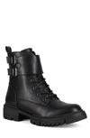 Aquatherm By Santana Canada Jaycee Leather Lug Sole Boot In Black