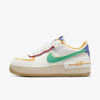 Nike Women's Air Force 1 Shadow Shoes In White