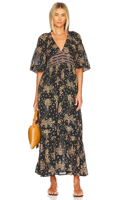 FREE PEOPLE GOLDEN HOUR MAXI DRESS 