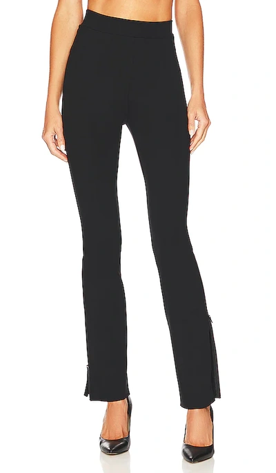 Commando Neoprene Side Zip Pant In Black