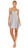 Flora Nikrooz Ember Charmeuse Racerback Chemise In Storm