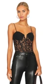 CAMI NYC ANNE CORDED LACE BODYSUIT