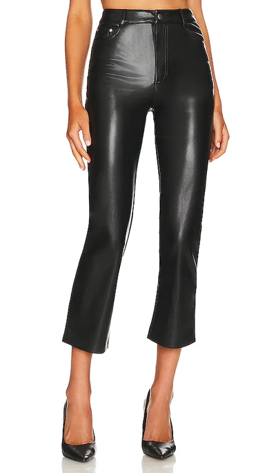Cami Nyc Hanie Cropped Bootcut Vegan Leather Pants In Black