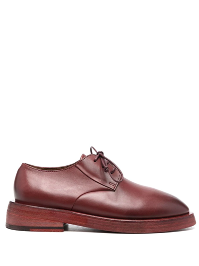 Marsèll Mentone 2771 Derby Shoes In Red