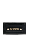 LOVE MOSCHINO LOGO卡夹式钱包