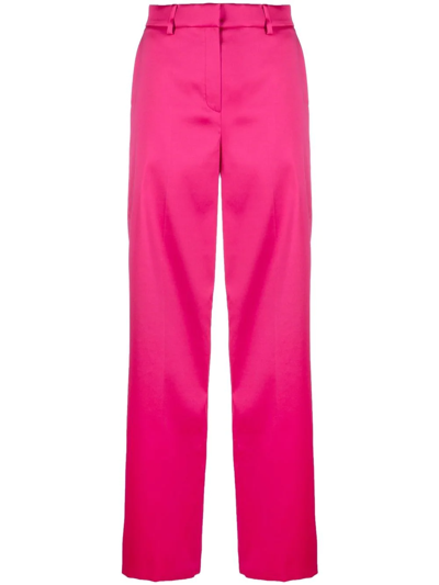 MAGDA BUTRYM TWO-POCKET FLARED TAILORED TROUSERS