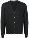 ZANONE BUTTON-UP KNITTED CARDIGAN