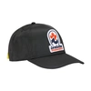 Dsquared2 Invicta Logo Patch Nylon Cap In Nero