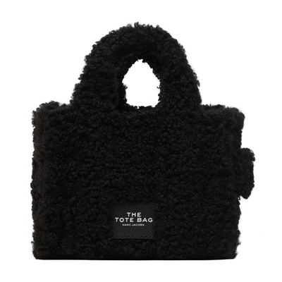 Marc Jacobs The Mini Teddy Tote Bag In Black