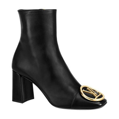 Louis Vuitton Madeleine Ankle Boot In Noir