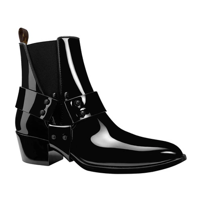 Louis Vuitton Rhapsody Ankle Boot In Noir
